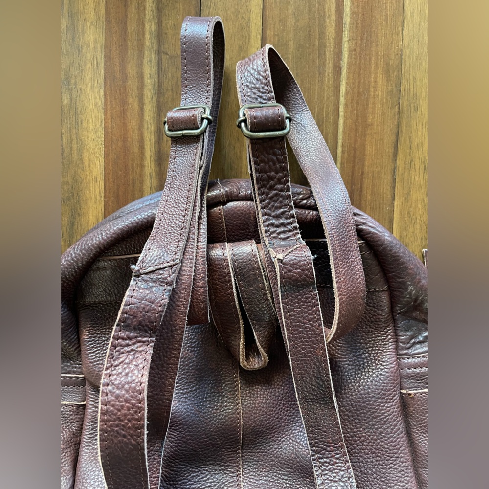 American Darling western saddle blanket leather backpack - Picture 4 of 14
